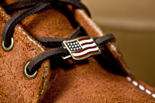 Red Wing / American Flag lace promo 